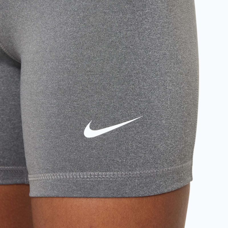 Detské šortky Nike Pro carbon heather/white 5