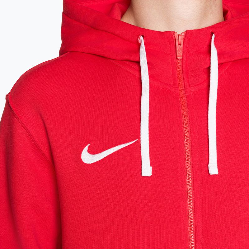 Pánska mikina Nike Park 20 Full Zip Hoodie university red/white/white 3