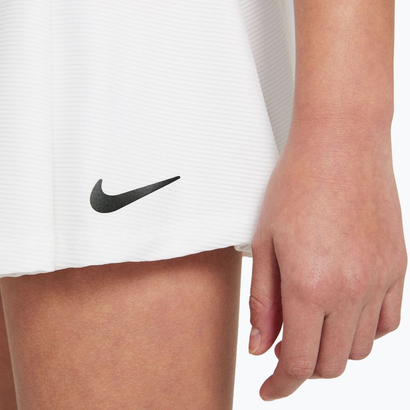 Dievčenská tenisová sukňa Nike Court Dri-Fit Victory white/black 5