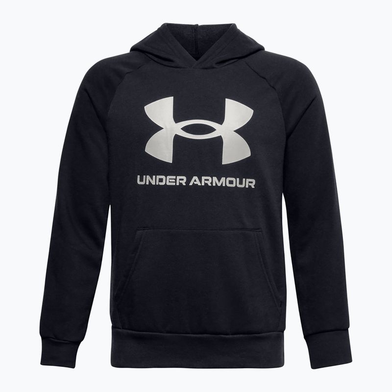 Detská tréningová mikina Under Armour Rival Fleece Hoodie black 1357585-001