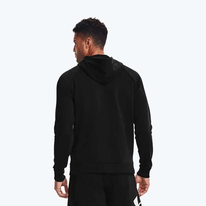 Pánska mikina Under Armour Rival Fleece Big Logo Hd black 1357093 3