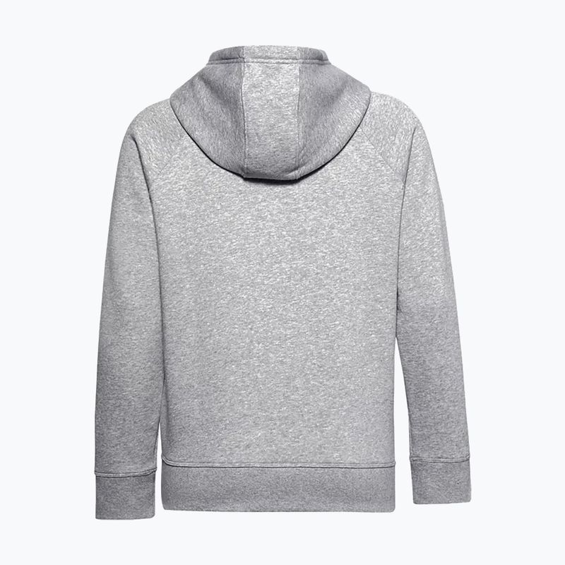 Dámska mikina Under Armour Rival Fleece Hb Hoodie šedá 1356317 2