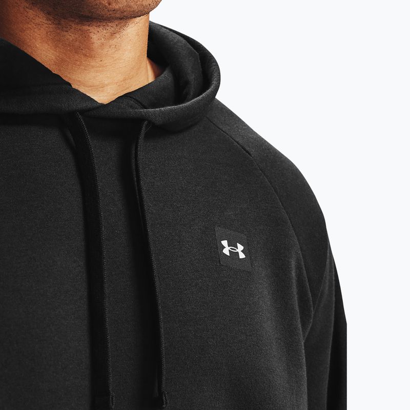 Pánska mikina Under Armour Rival Hoodie black/onyx white 4