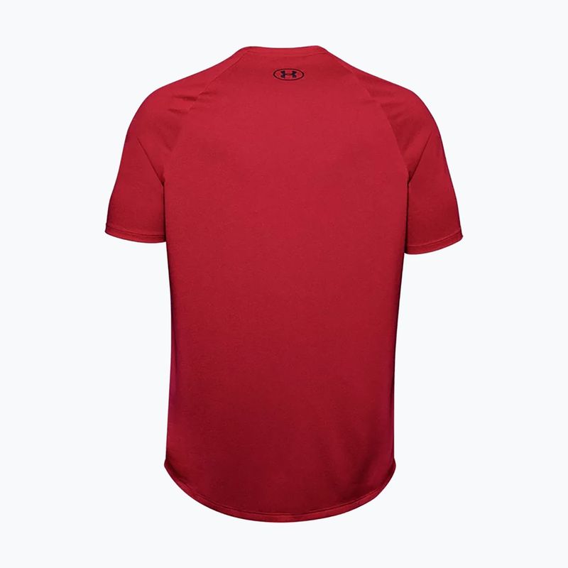 Under Armour pánske tréningové tričko UA Tech 2.0 SS Tee Novinka červená 1345317 6