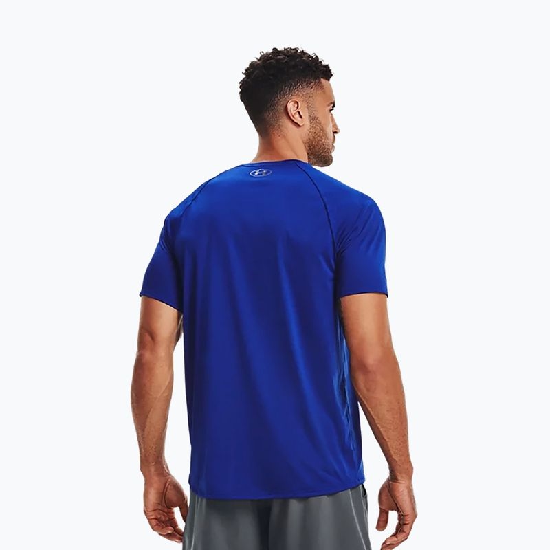 Under Armour pánske tréningové tričko UA Tech 2.0 SS Tee Novelty blue 1345317 3