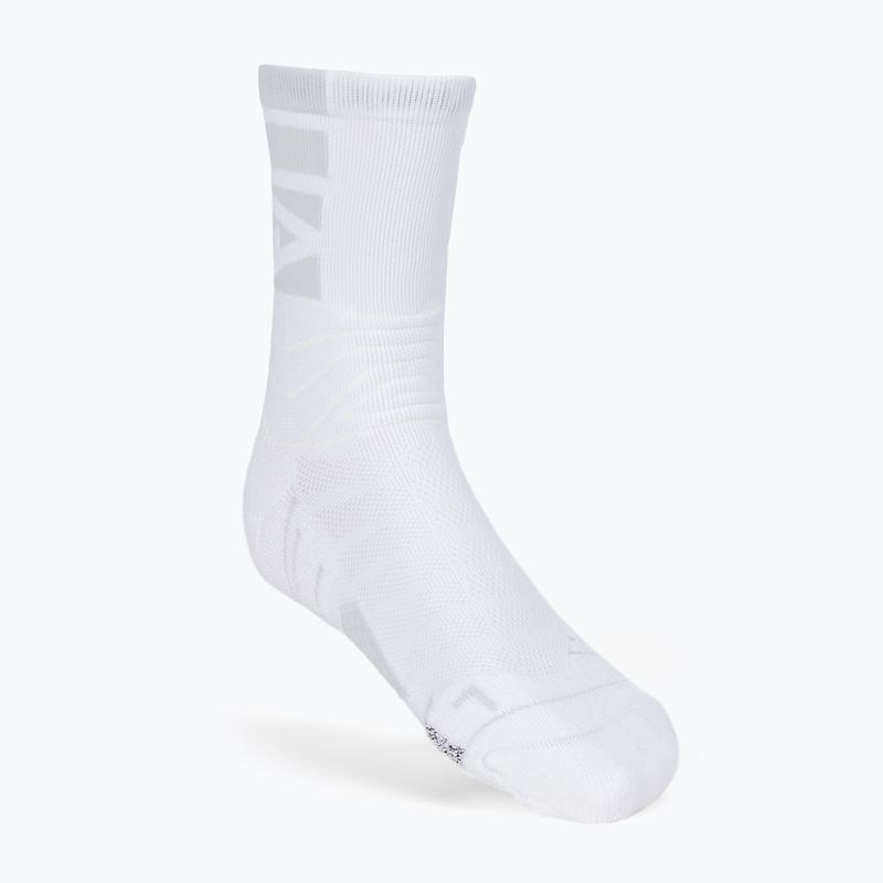 Tréningové ponožky Under Armour Playmaker Crew white UAR-1356615100