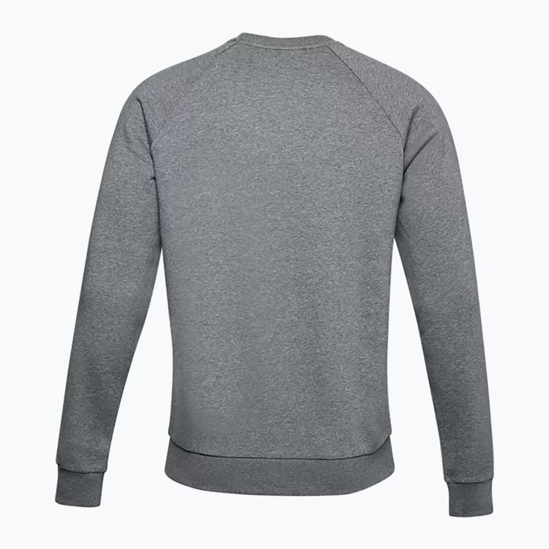 Under Armour pánska tréningová mikina Rival Fleece Crew šedá 1357096 5