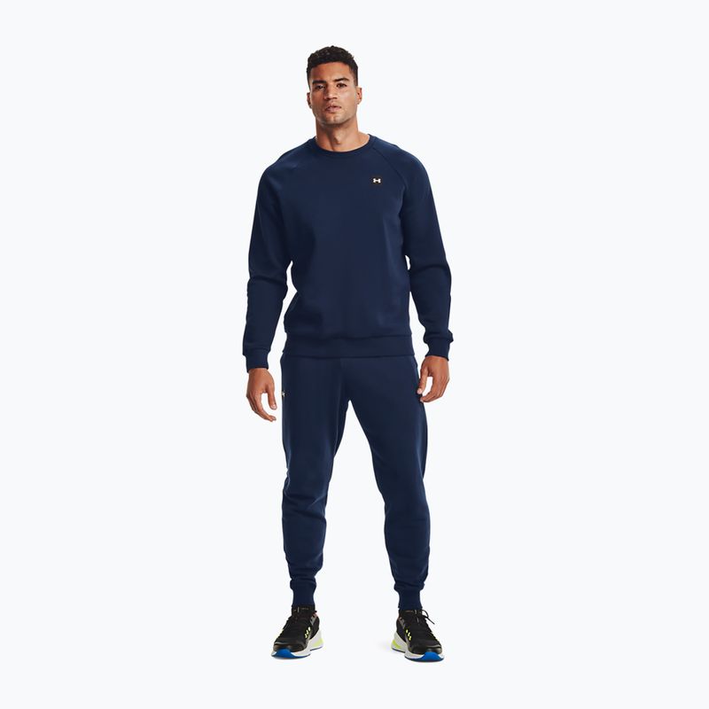 Pánske teplákové Under Armour Rival Fleece Joggers navy blue 2