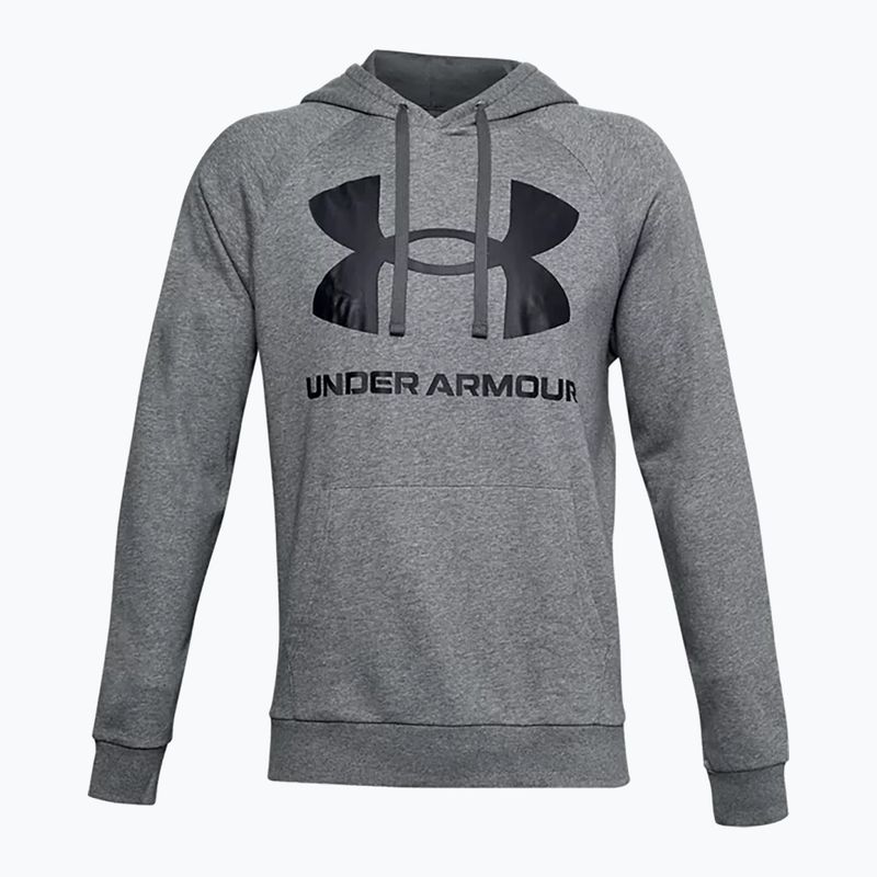 Under Armour pánska tréningová mikina Rival Fleece Big Logo HD dark grey 1357093-012 3