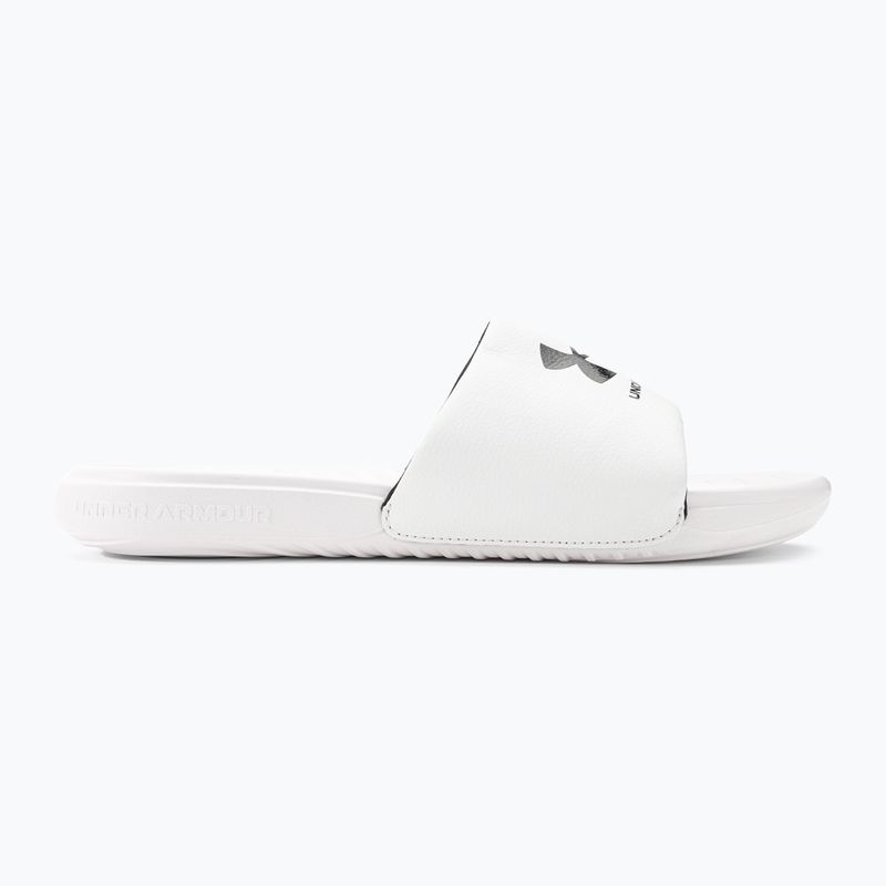 Under Armour Ansa Fix SL pánske žabky white/white/black 2