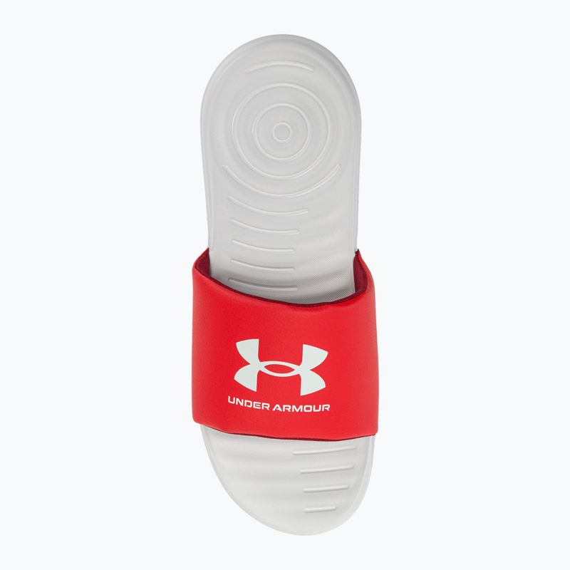 Under Armour Ansa Fix SL pánske žabky halo gray/red/halo gray 6