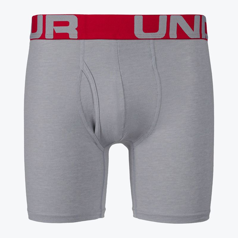 Pánske boxerky Under Armour Charged Cotton 6 in 3 Pack UAR-1363617011 4