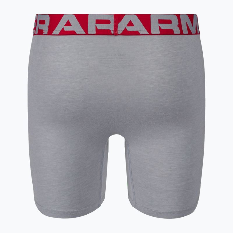 Pánske boxerky Under Armour Charged Cotton 6 in 3 Pack UAR-1363617011 5