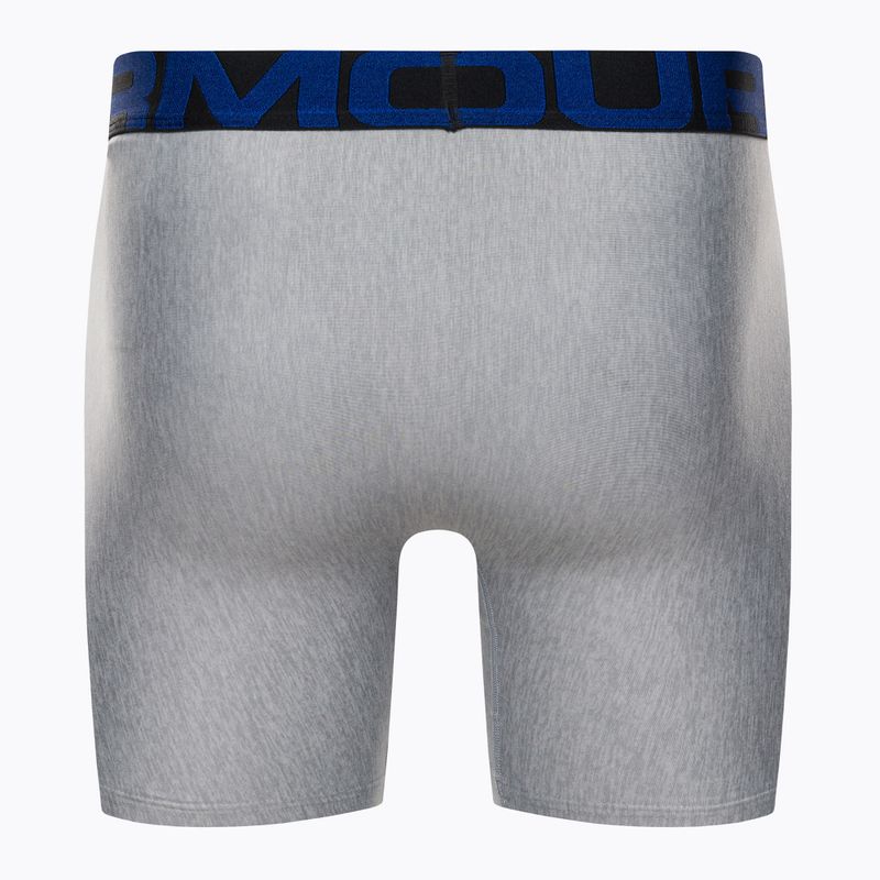 Under Armour pánske boxerky Ua Tech 6In 2-Pack sivé 1363619-408 3