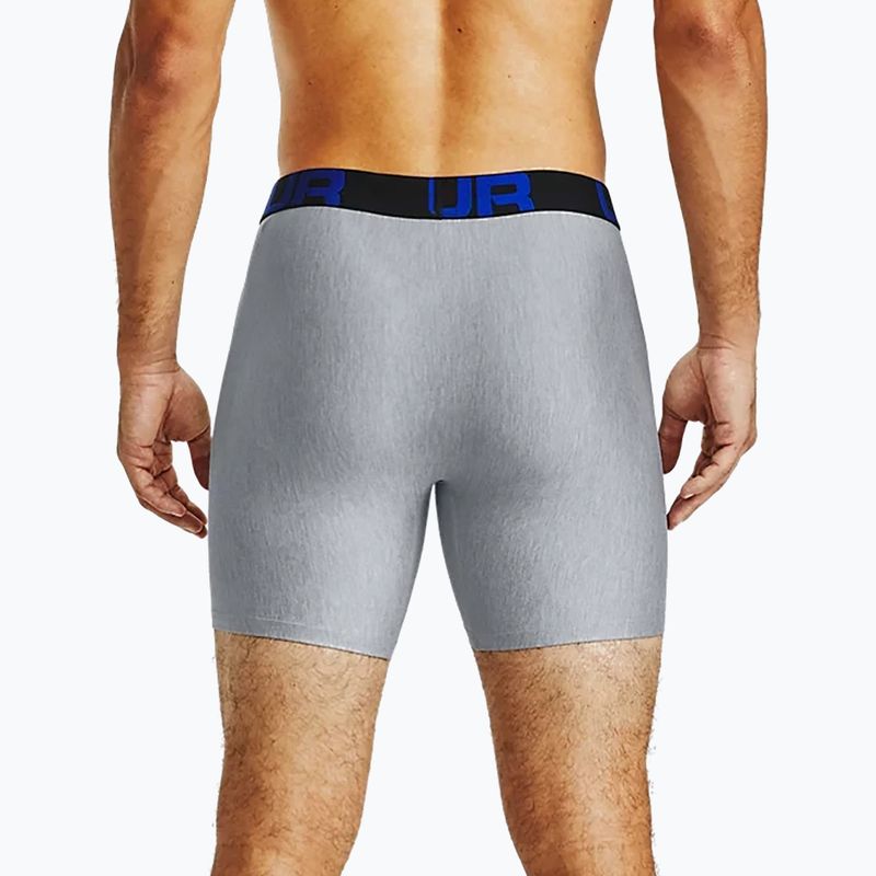 Under Armour pánske boxerky Ua Tech 6In 2-Pack sivé 1363619-408 9