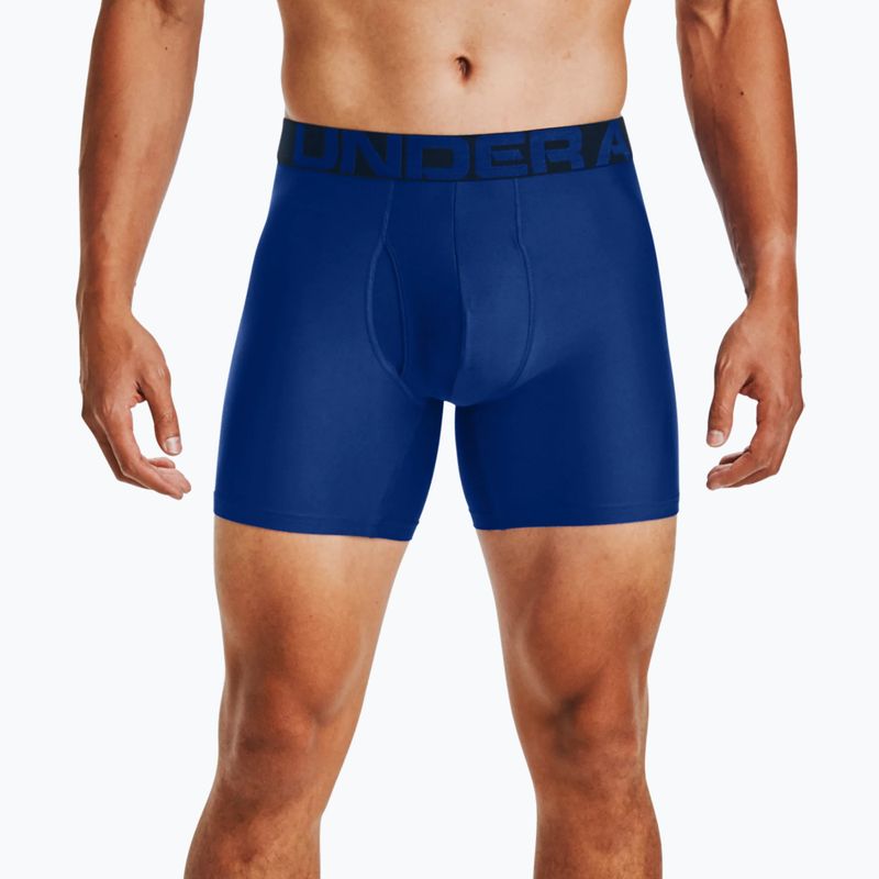Under Armour Tech 6 in 2 Pack pánske boxerky modré UAR-1363619400 6