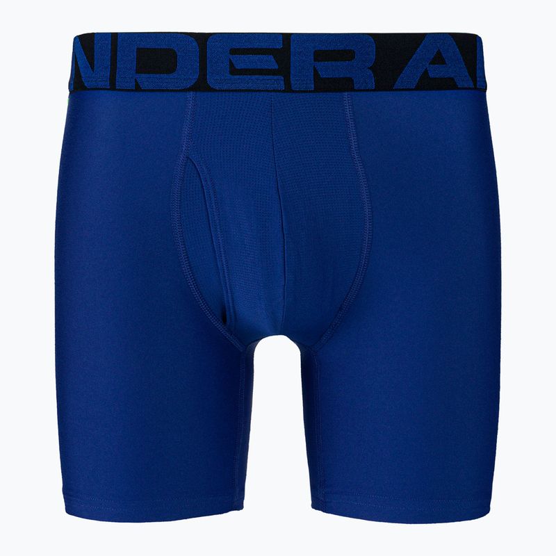 Under Armour Tech 6 in 2 Pack pánske boxerky modré UAR-1363619400 2
