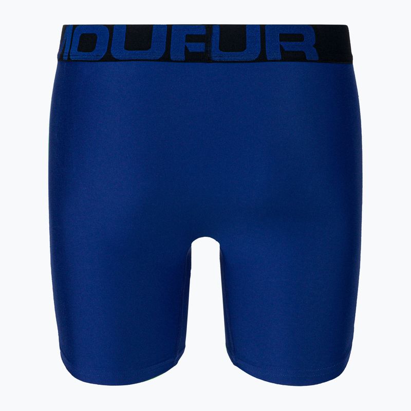 Under Armour Tech 6 in 2 Pack pánske boxerky modré UAR-1363619400 3