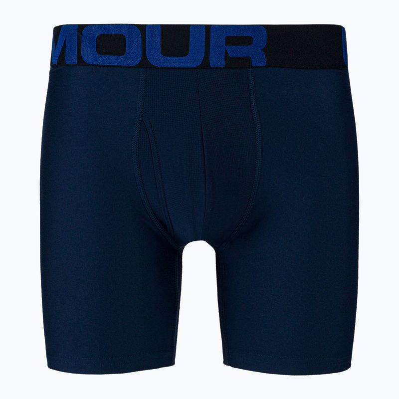 Under Armour Tech 6 in 2 Pack pánske boxerky modré UAR-1363619400 4