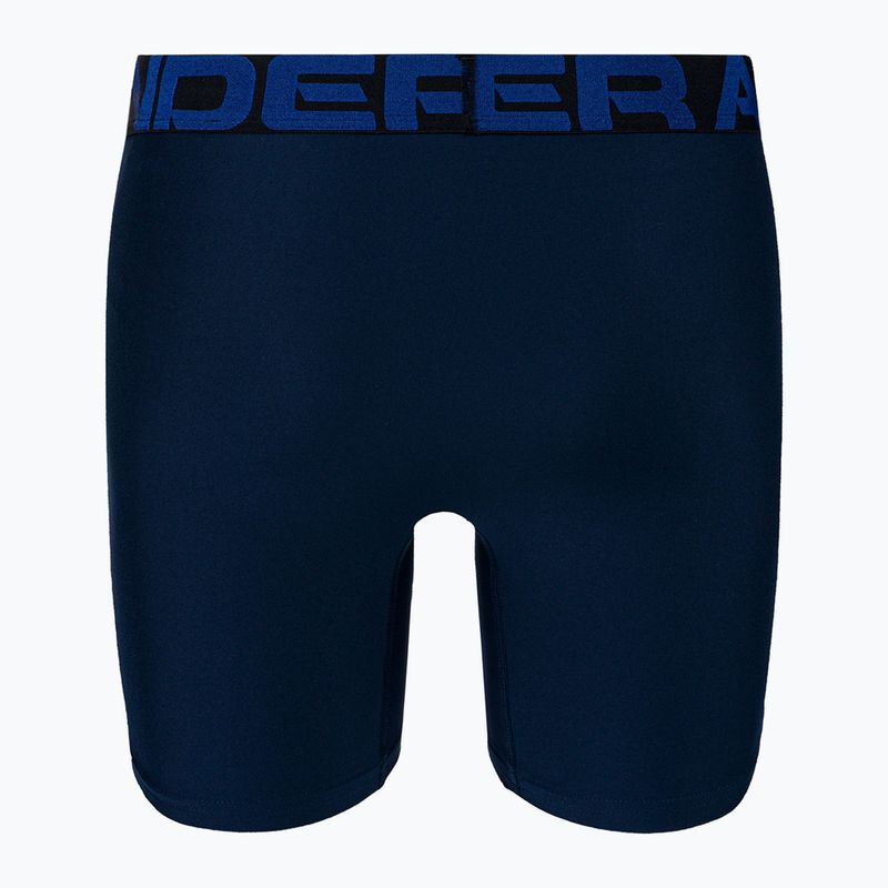 Under Armour Tech 6 in 2 Pack pánske boxerky modré UAR-1363619400 5