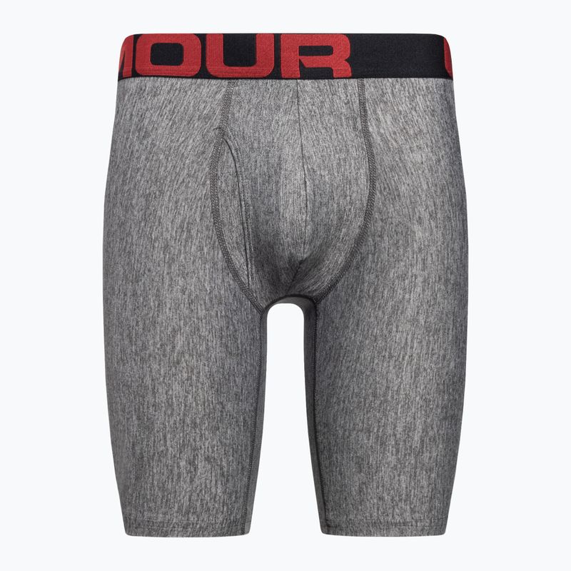 Under Armour pánske boxerky Ua Tech 9In 2-Pack sivé 1363622-011 5