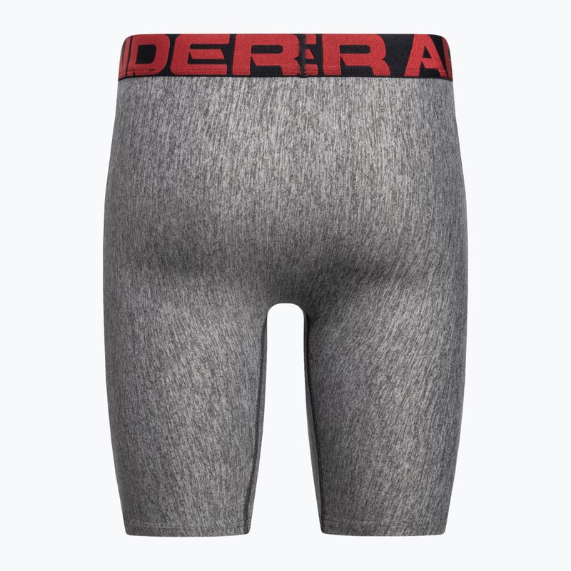 Under Armour pánske boxerky Ua Tech 9In 2-Pack sivé 1363622-011 6
