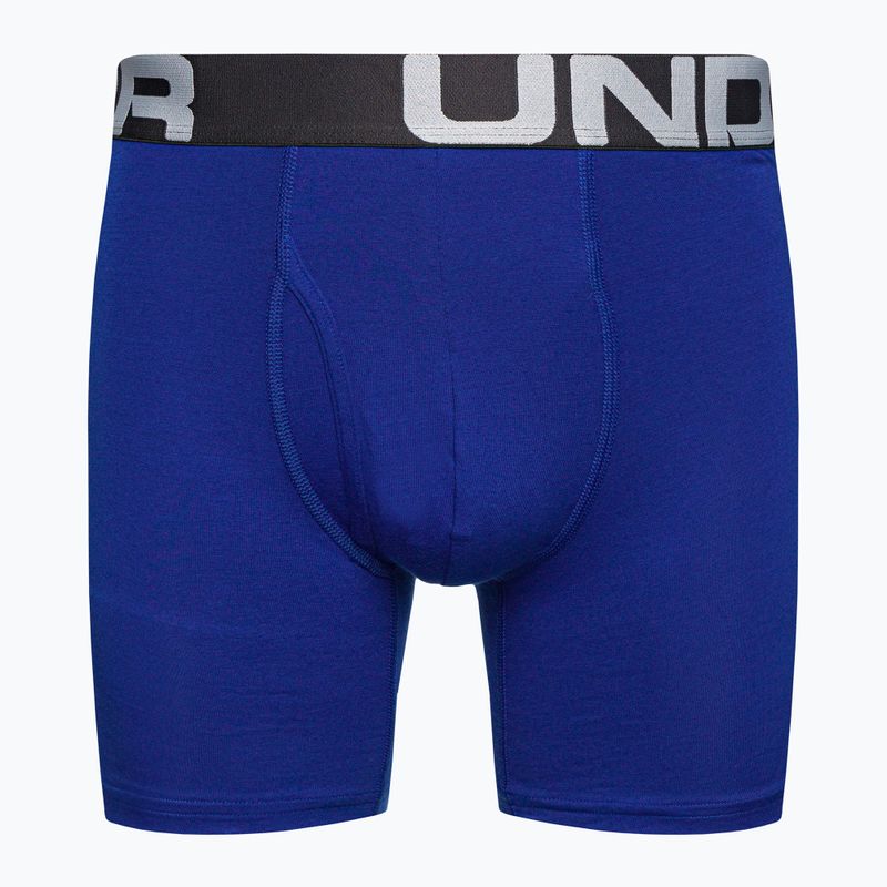 Under Armour Charged Cotton 6 pánske boxerky 3 ks modré 1363617 5