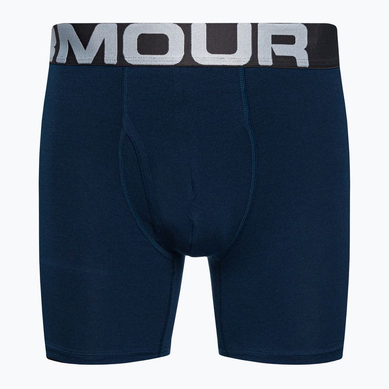 Under Armour Charged Cotton 6 pánske boxerky 3 ks modré 1363617 8