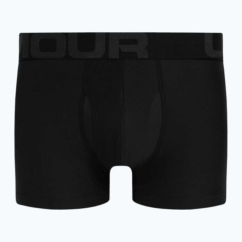 Under Armour pánske boxerky Ua Tech 3In 2-Pak black 1363618-001 2