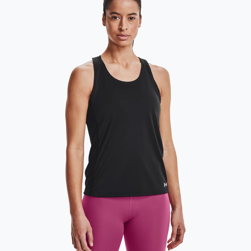 Under Armour Fly By čierne dámske bežecké tielko 1361394-001
