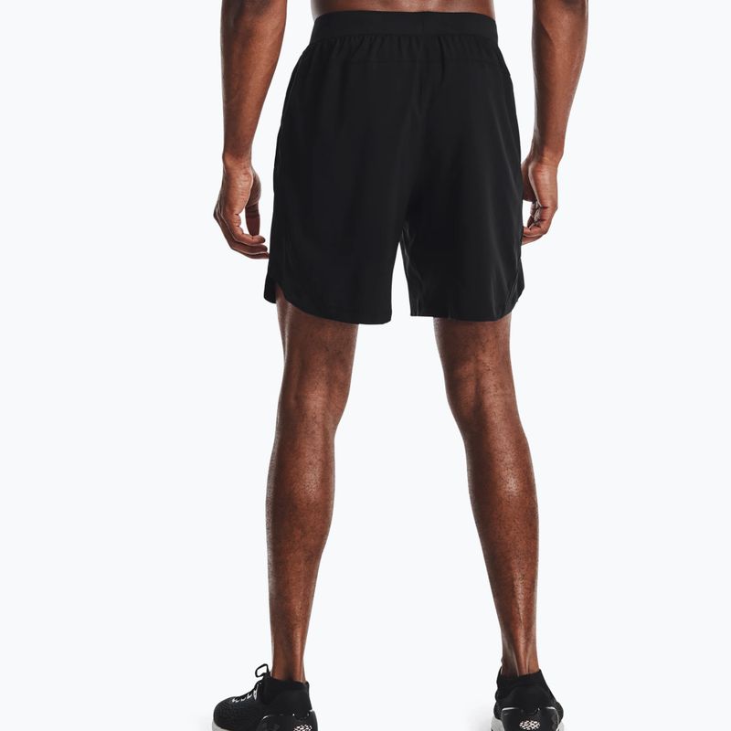 Under Armour Launch Sw 7 pánske bežecké šortky čierne 1361493-001 3