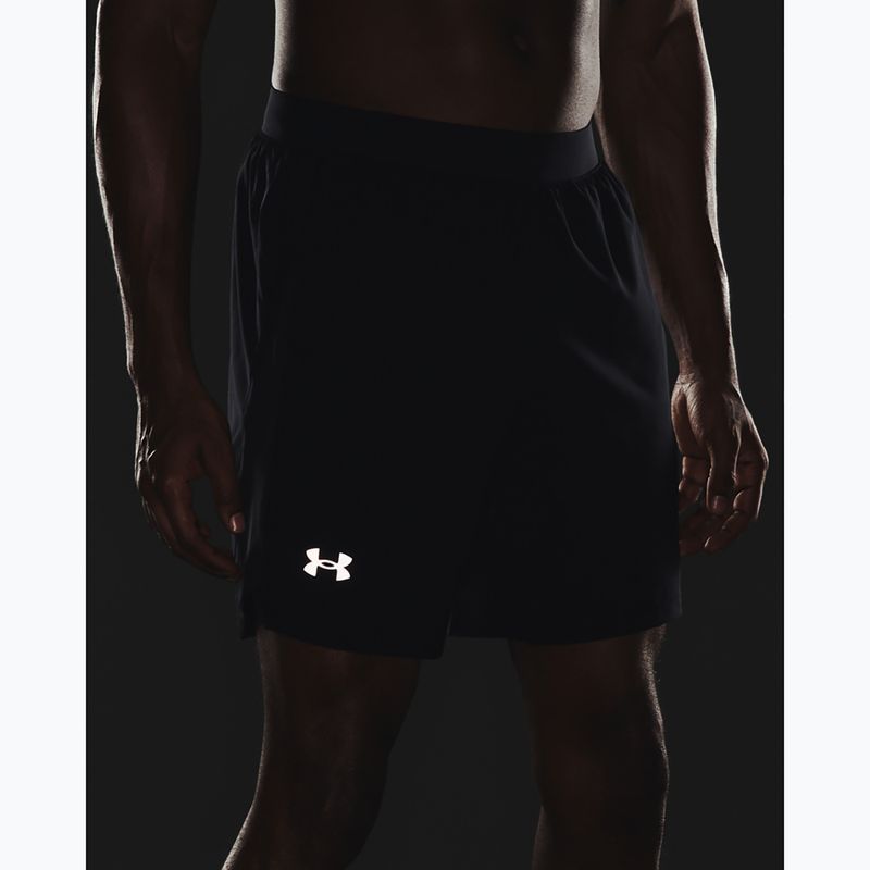 Under Armour Launch Sw 7 pánske bežecké šortky čierne 1361493-001 5