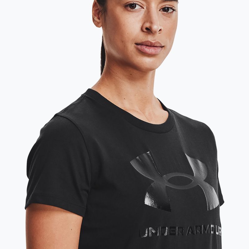 Dámske tričko Under Armour Live Sportstyle Graphic black/black 3