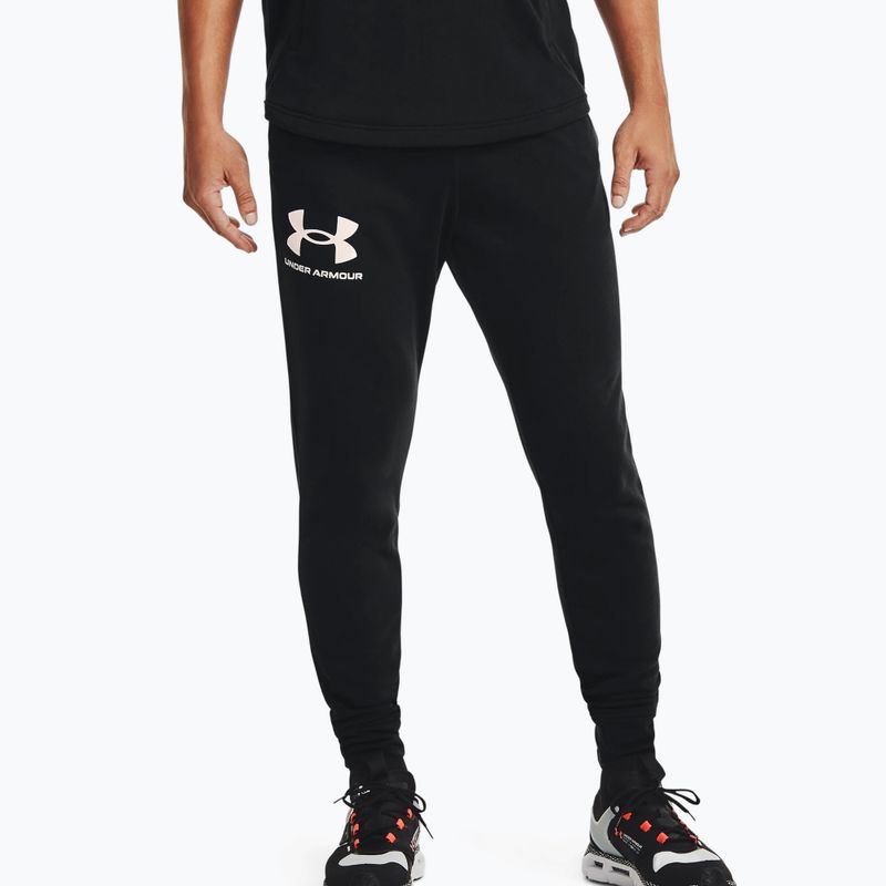 Under Armour pánske tepláky Ua Rival Terry Jogger 001 black 1361642-001