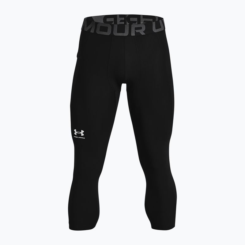 Under Armour pánske legíny HG Armour 3/4 black/white 5
