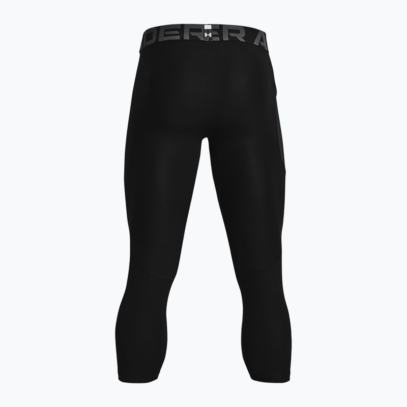 Under Armour pánske legíny HG Armour 3/4 black/white 6