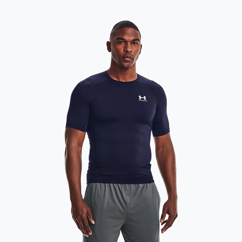 Under Armour pánske tréningové tričko Ua Hg Armour Comp SS navy blue 1361518-410