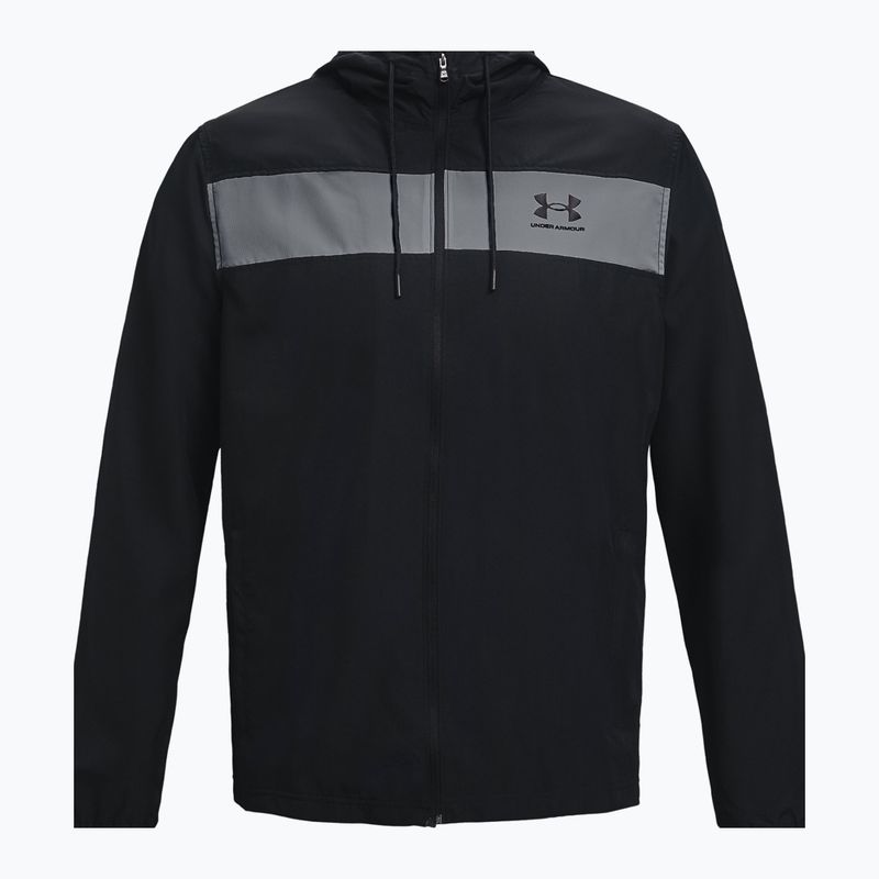 Under Armour Sportstyle Windbreaker pánska tréningová bunda čierna 1361621 4