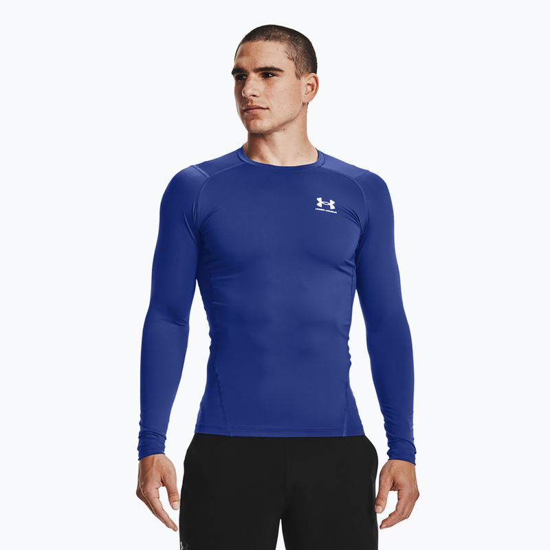Under Armour pánske tričko s dlhým rukávom Ua Hg Armour Comp LS navy blue 1361524-400