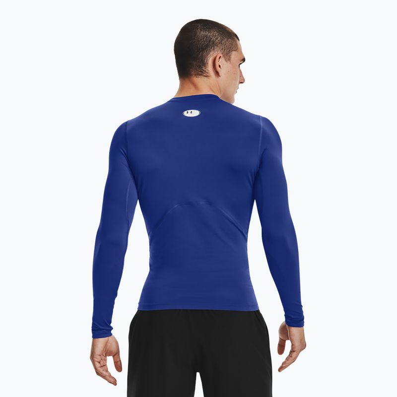 Under Armour pánske tričko s dlhým rukávom Ua Hg Armour Comp LS navy blue 1361524-400 2