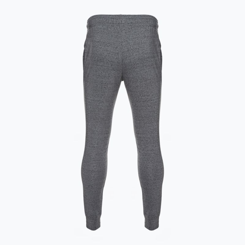 Pánske teplákové nohavice Under Armour Ua Rival Terry Jogger pitch gray light heather/onyx white 6