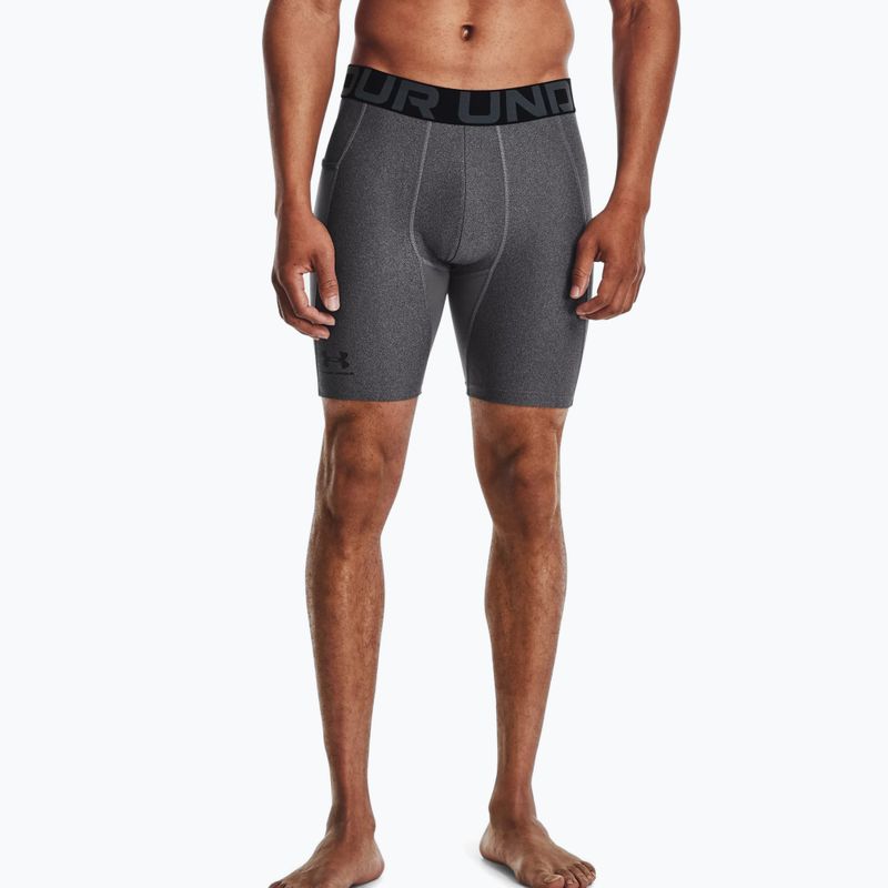 Under Armour UA HG Armour šedé tréningové šortky 1361596 3