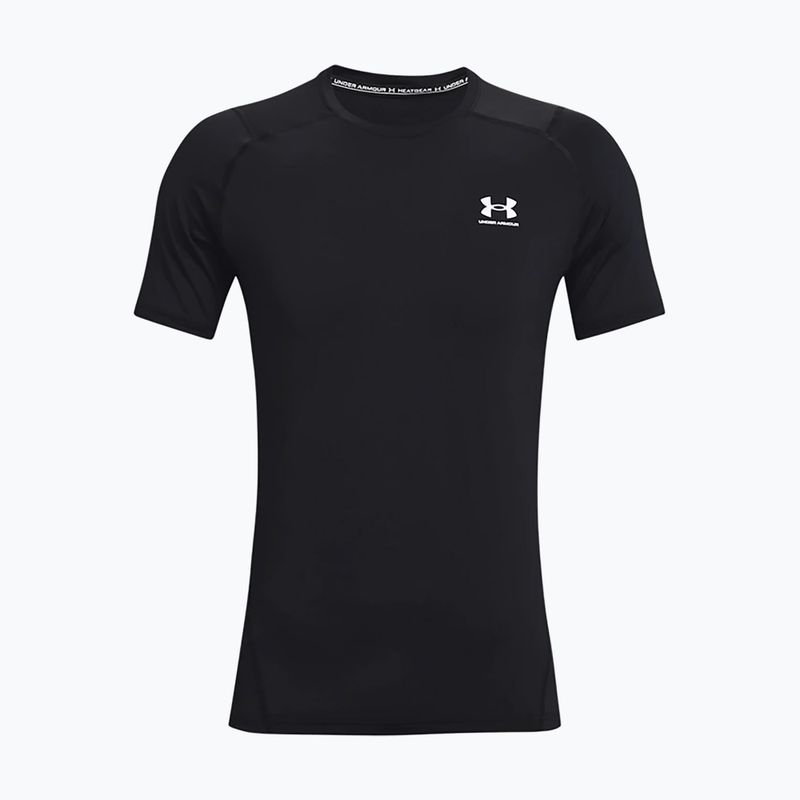 Under Armour HeatGear Armour Fitted pánske tréningové tričko čierne 1361683 5
