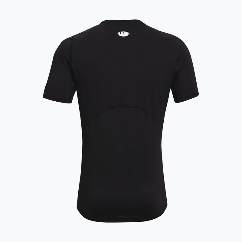 Under Armour HeatGear Armour Fitted pánske tréningové tričko čierne 1361683 6