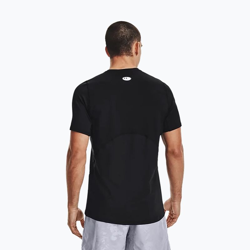 Under Armour HeatGear Armour Fitted pánske tréningové tričko čierne 1361683 3
