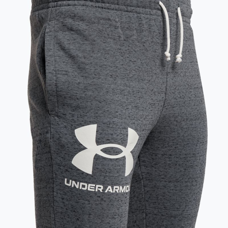 Under Armour pánske tréningové nohavice Ua Rival Terry sivé 1361644 3