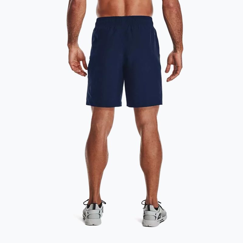 Under Armour UA Woven Graphic WM pánske tréningové šortky navy blue 1361433-408 2