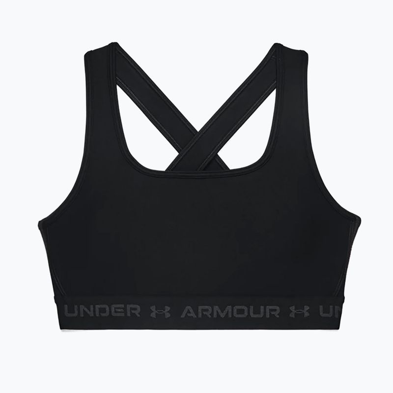 Under Armour Crossback Mid fitness podprsenka čierna 1361034 3