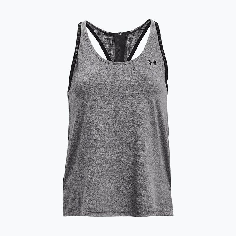 Dámske tréningové tielko Under Armour UA Knockout Mesh Back Tank graphite 1360831 5