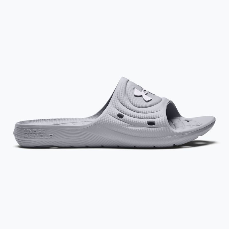 Pánske šľapky Under Armour Locker IV SL mod grey/mod grey/white 8